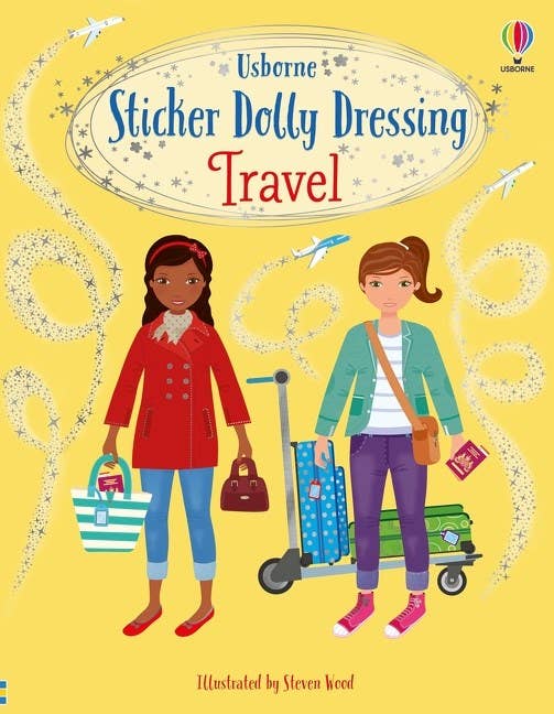 Usborne Sticker Dolly Dressing Travel