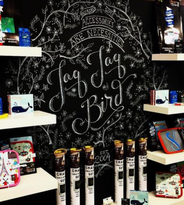 Jaq Jaq Bird ButterStix® Dustless Cream Chalk,Christmas Stocking Stuffer