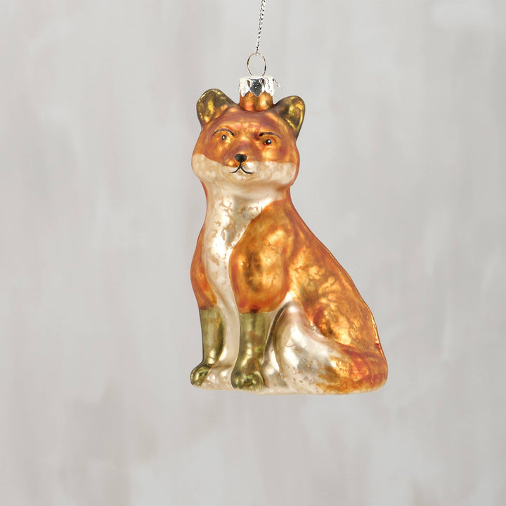 Primitives By Kathy Fox Glass Ornament