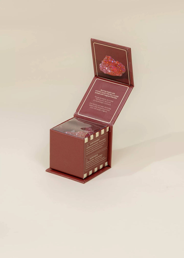 Coco Village Collectible Mineral - Red Geode