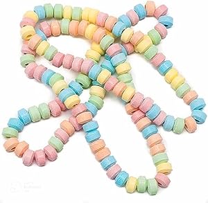 Nassau Candy Smarties Candy Necklace