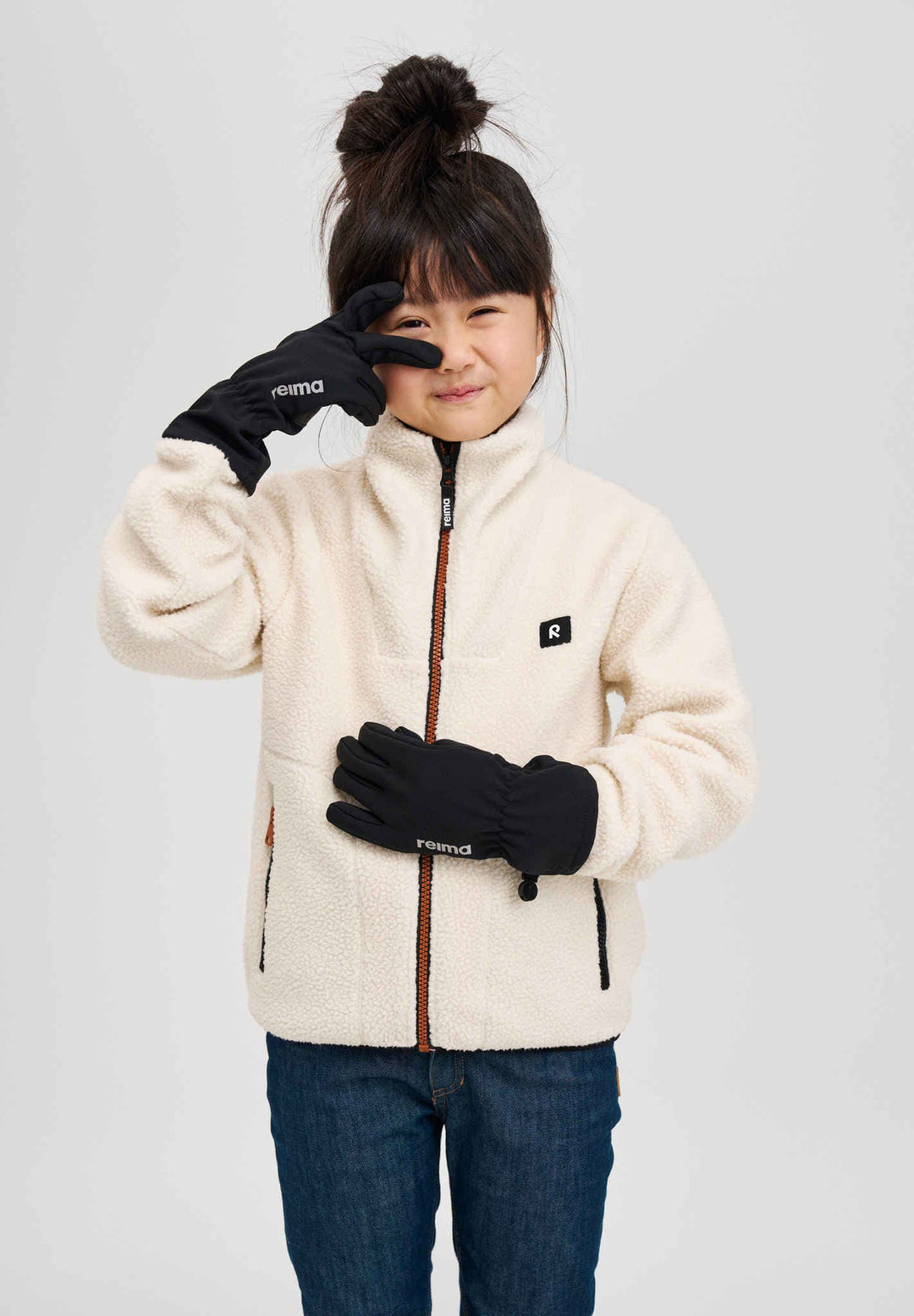 Reima Turkki Fur Fleece Jacket - Light Beige