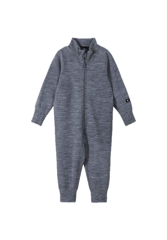 Reima Overall Parvin Base Layer - Melange Grey