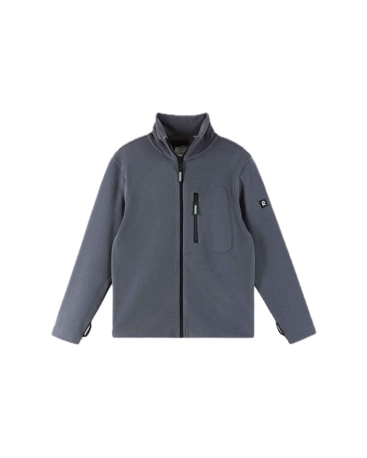 Reima Iisisti Soft Jersey Full Zip Sweater - Soft Black