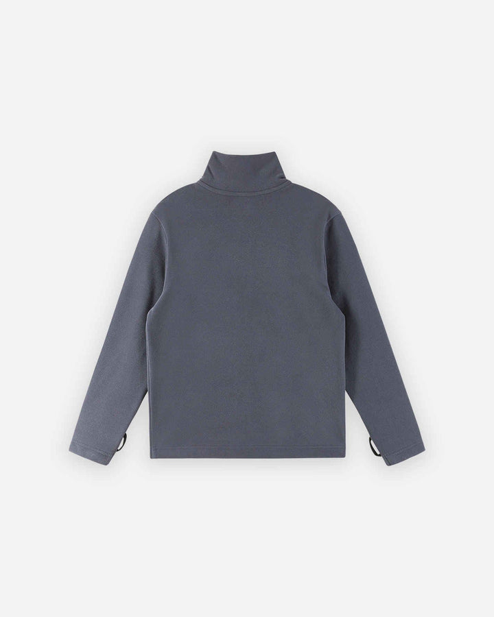 Reima Iisisti Soft Jersey Full Zip Sweater - Soft Black