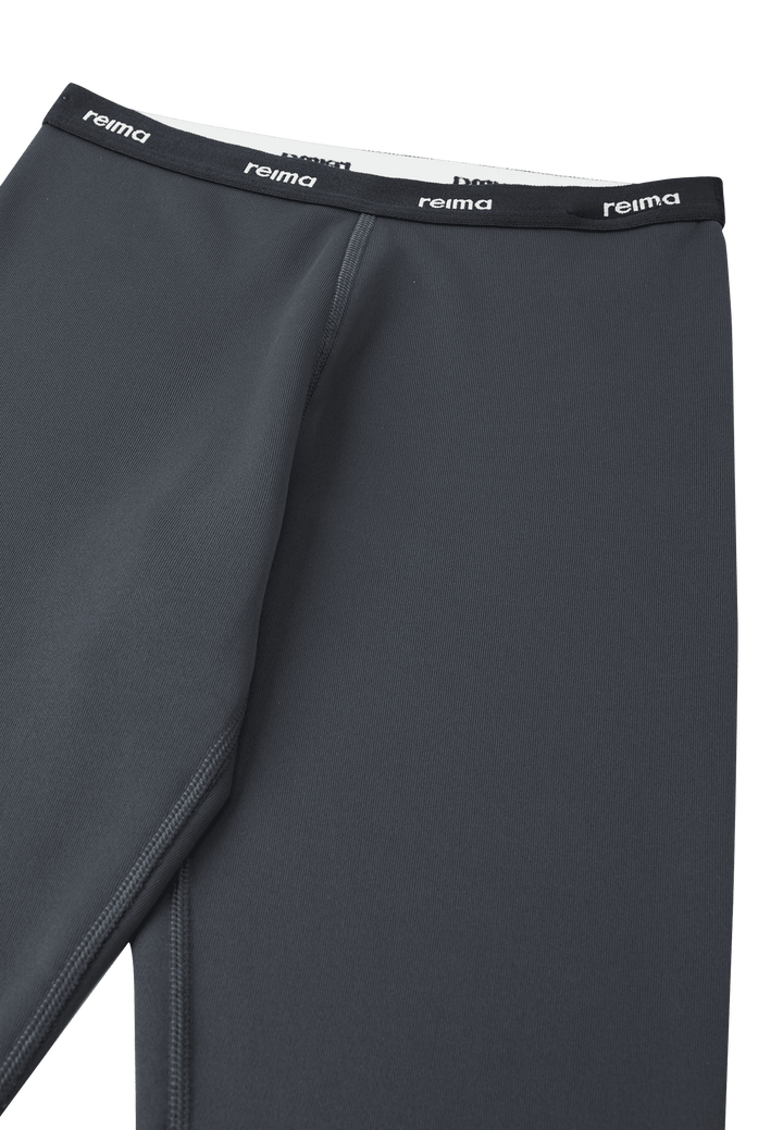 Reima Lampo Base Layer Set - Soft Black