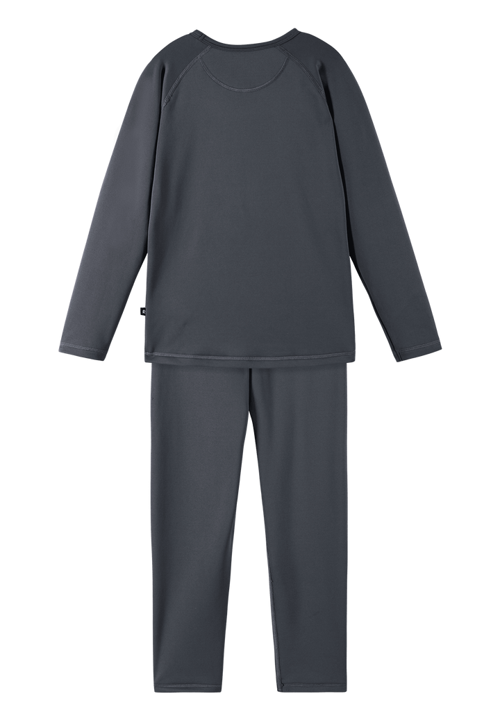 Reima Lampo Base Layer Set - Soft Black