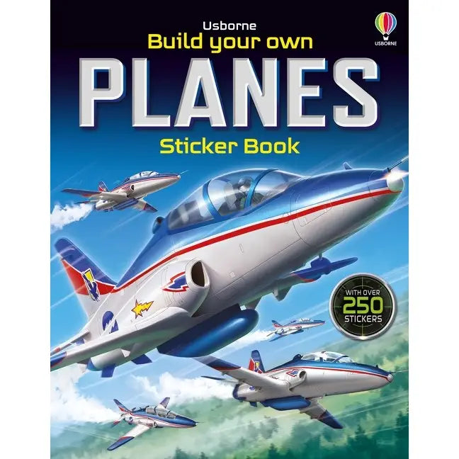 Usborne Build Your Own Planes Sticker Book