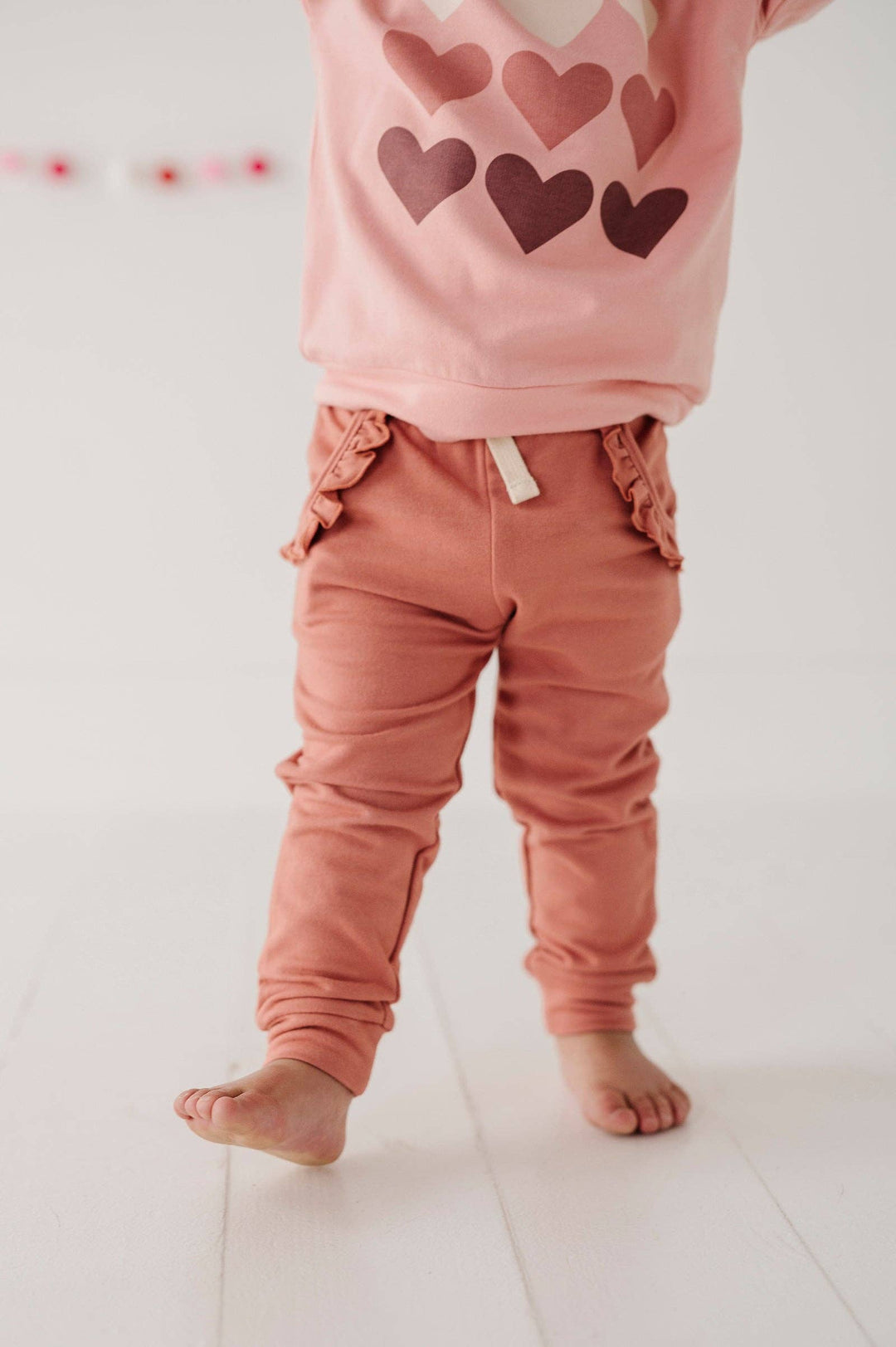 Babysprouts Mellow Rose Ruffle Joggers