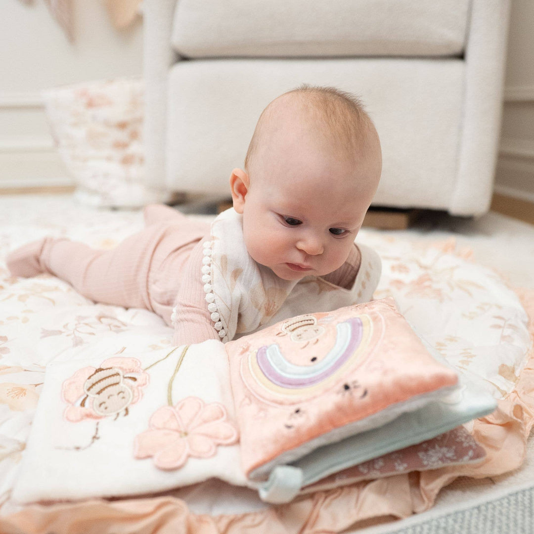 Crane Baby Soft Activity Book - Violet