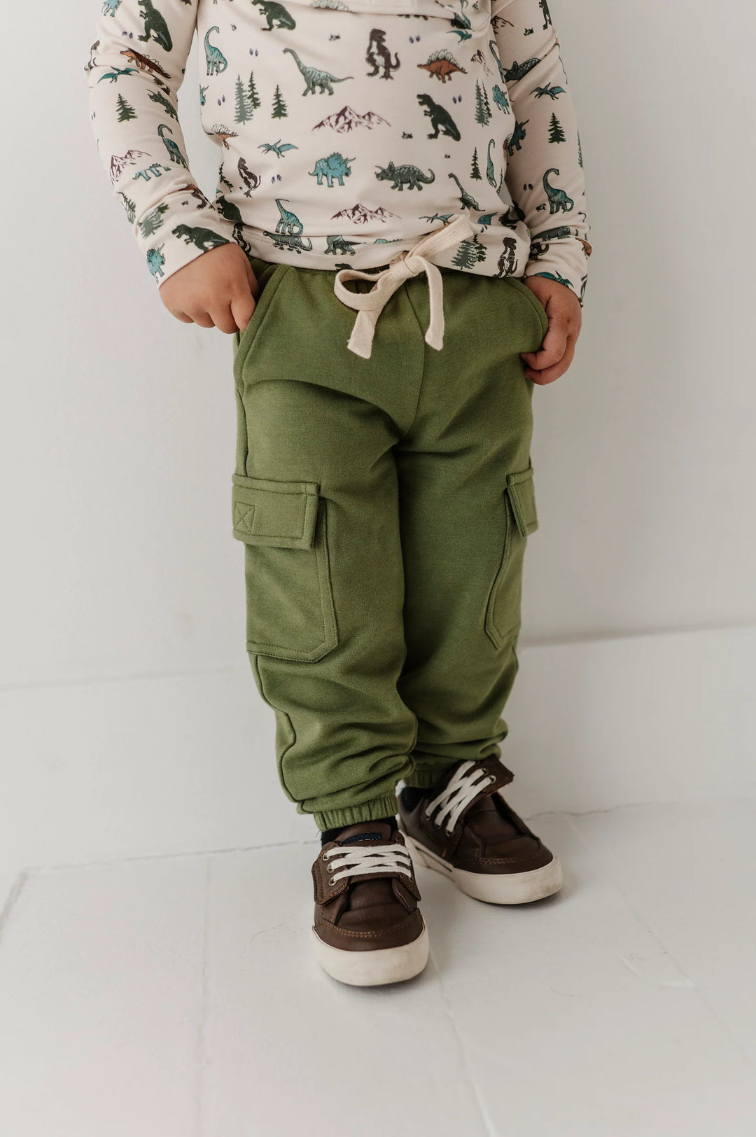 Babysprouts Cargo Pants - Deep Olive