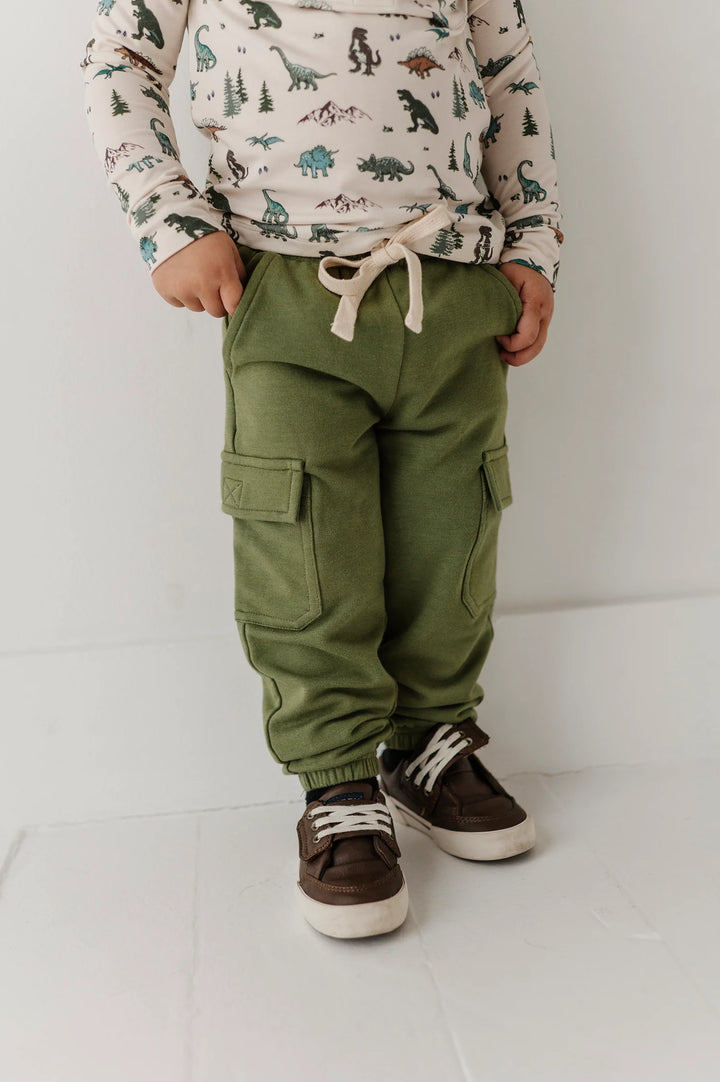 Babysprouts Cargo Pants - Deep Olive