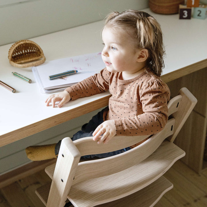 stokke oak white Stokke Tripp Trapp Chair Oak – Hopscotch Kids