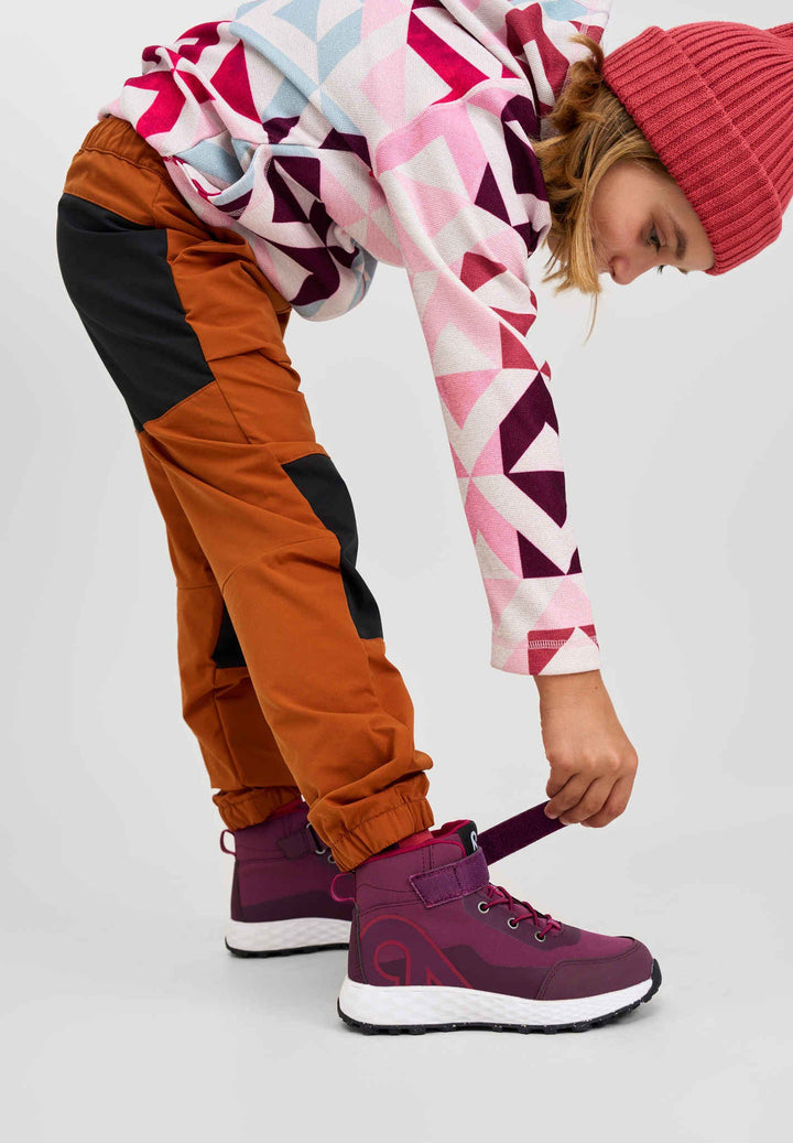 Reima Hiipien Waterproof Sneakers - Deep Purple