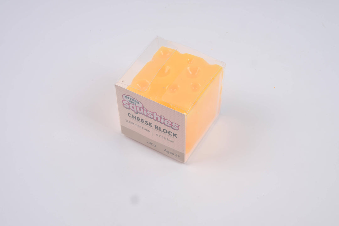Cheese Cube Slow-Rise Squishy