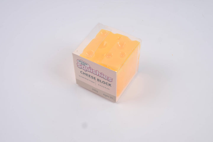 Cheese Cube Slow-Rise Squishy