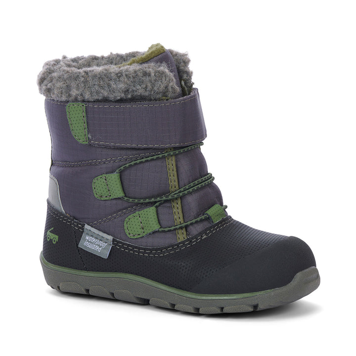 See Kai Run Gilman Waterproof Insulated Boot - Dark Gray