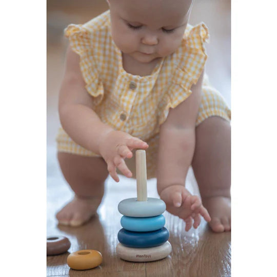 Plan Toys Stacking Ring - Orchard Collection