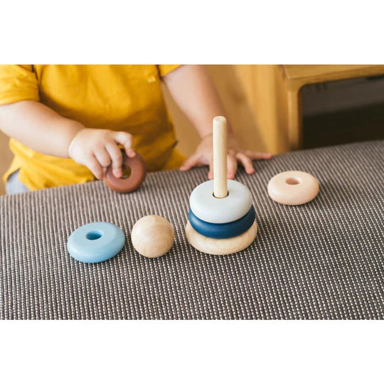 Plan Toys Stacking Ring - Orchard Collection