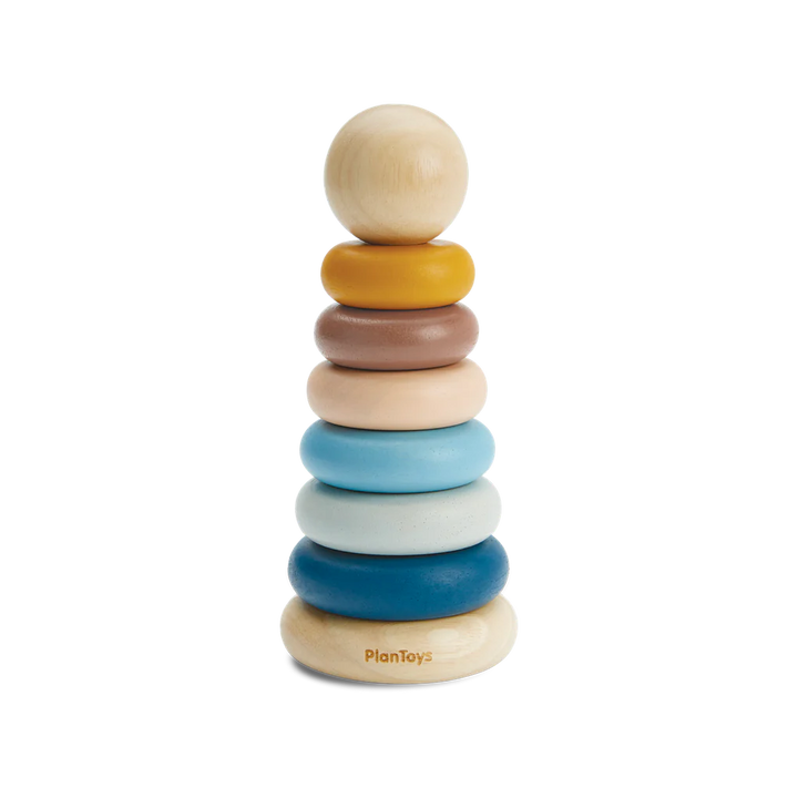 Plan Toys Stacking Ring - Orchard Collection