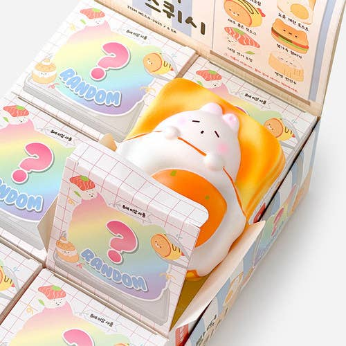 Yum Yum Bread Random Squishy Box