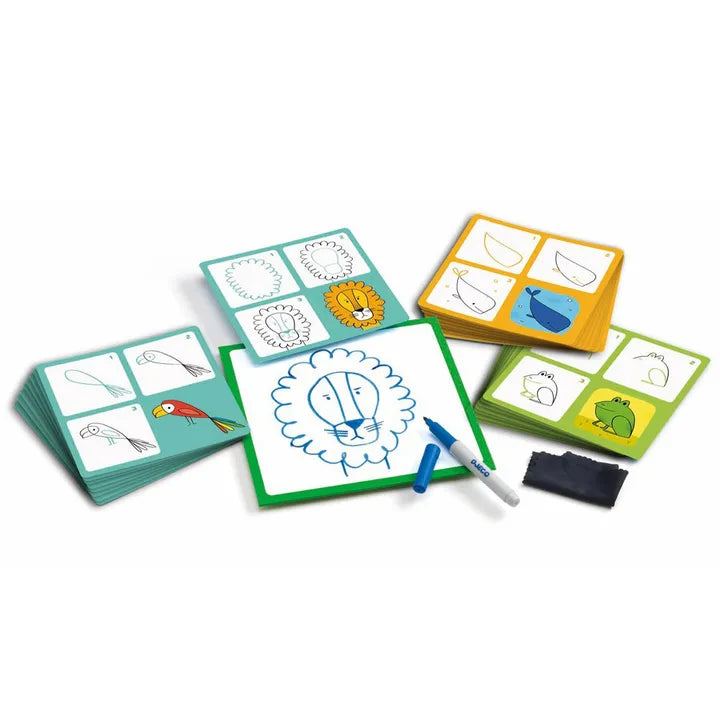 Djeco Step By Step Drawing Kit