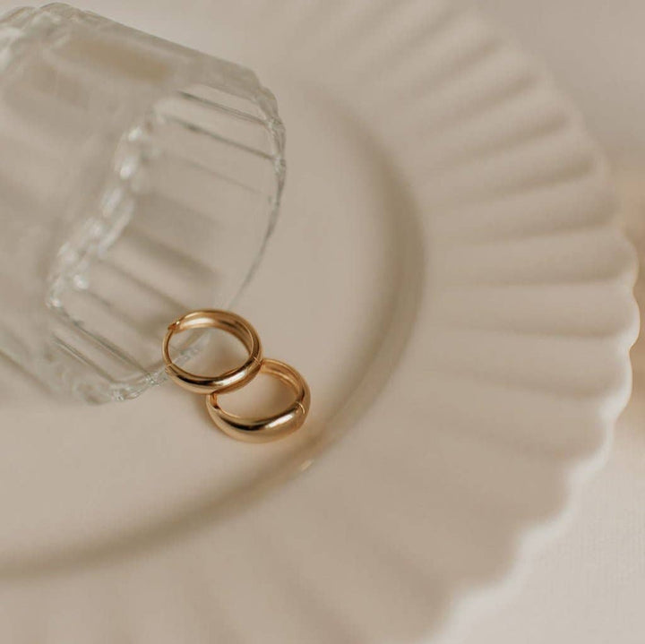 Mauve Jewelry Co. Lexi Chunky Hoops