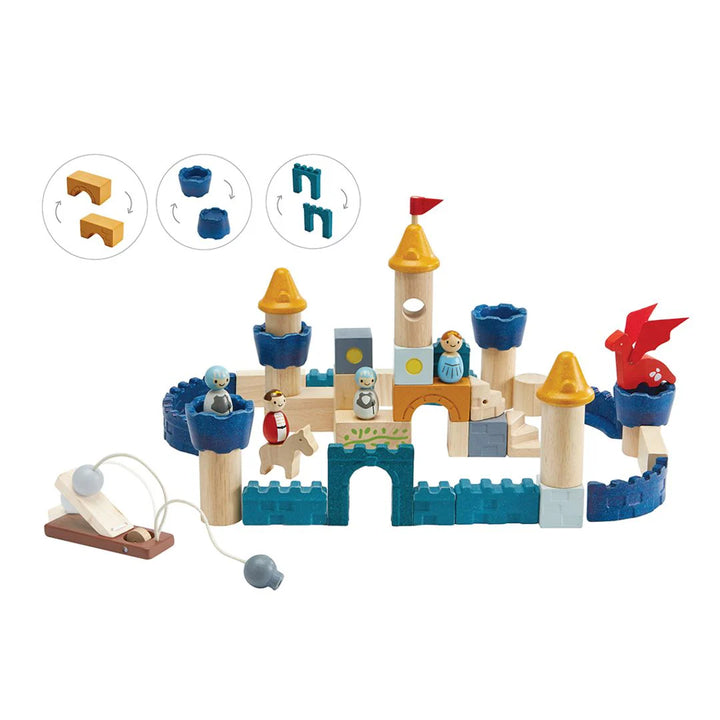 Plan Toys Castle Blocks - Orchard