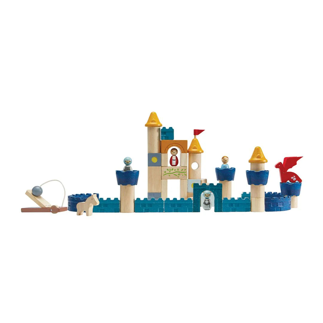 Plan Toys Castle Blocks - Orchard