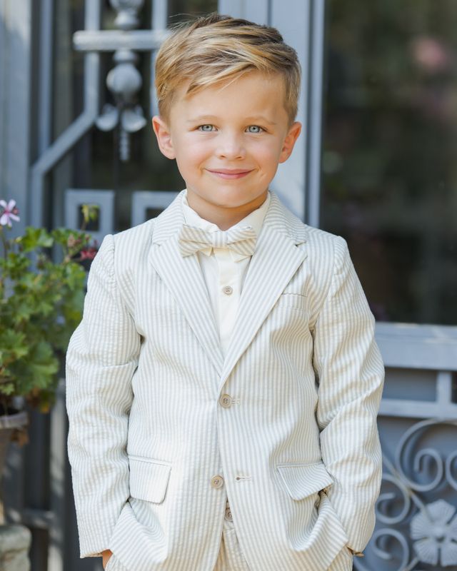 Noralee Sebastian Blazer - Sky Stripe