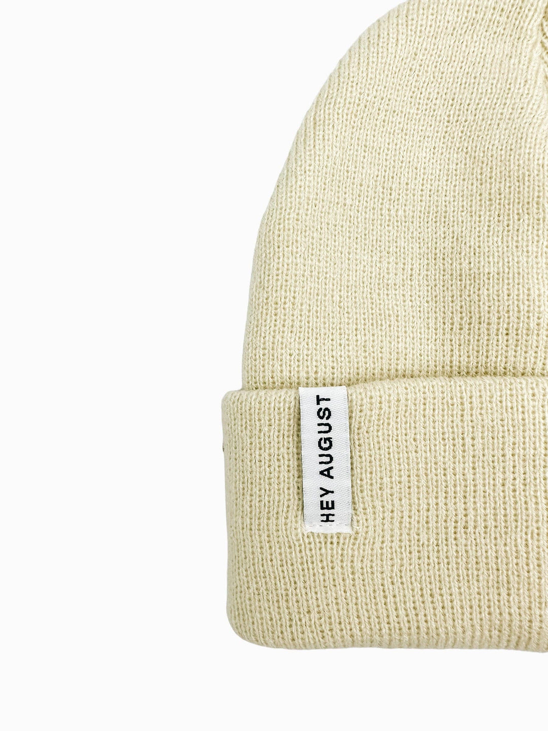 Hey August Knit Cuff Beanie - Vanilla 