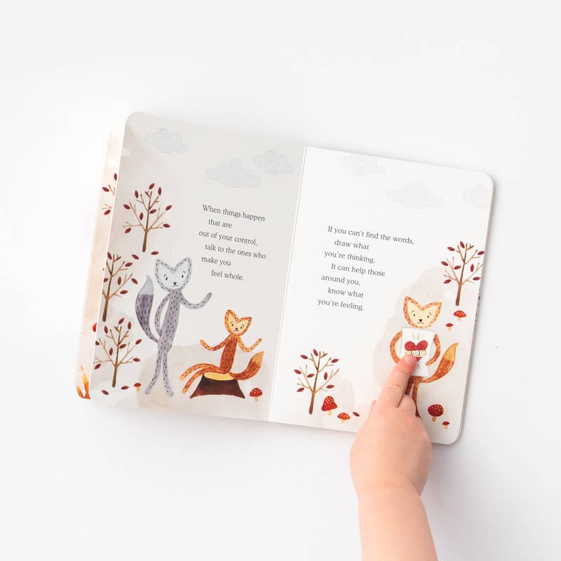 Slumberkins Fox's Navigating Change Plush Snuggler Set - 2 Books