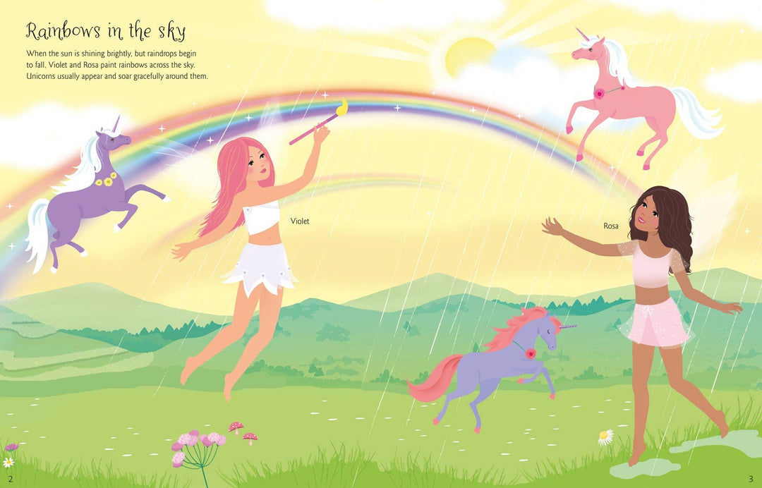 Usborne Sticker Dolly Dressing Big Collection Unicorns & Mermaids