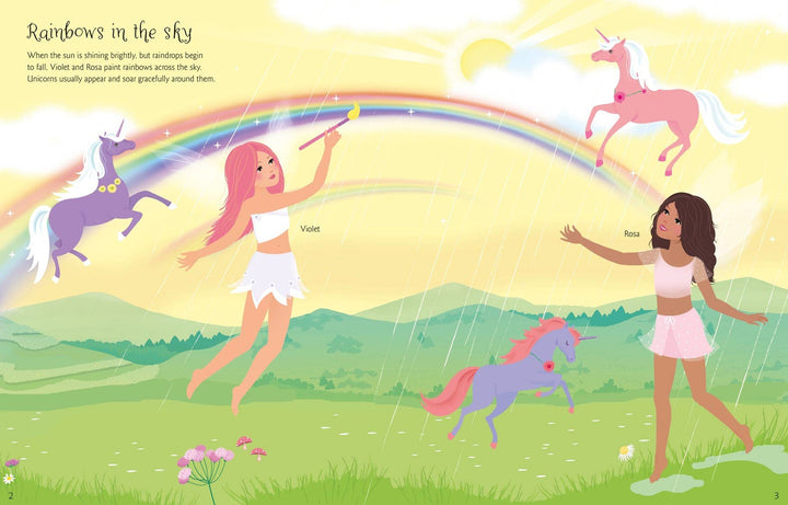 Usborne Sticker Dolly Dressing Big Collection Unicorns & Mermaids