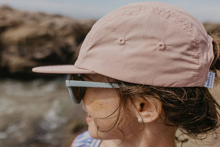 Hey August Five-panel cap - Petal