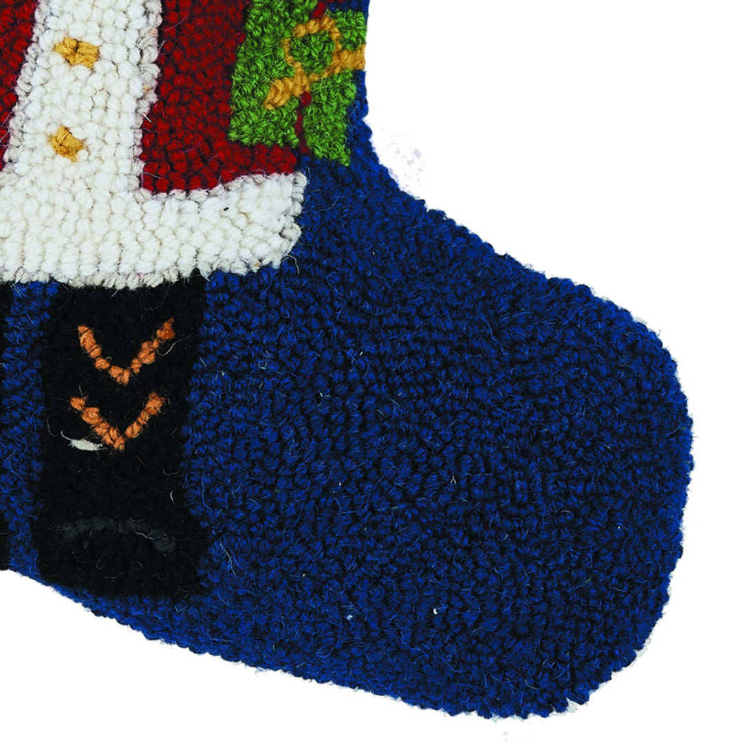 Peking Handicraft Santa Nutcracker Hook Stocking