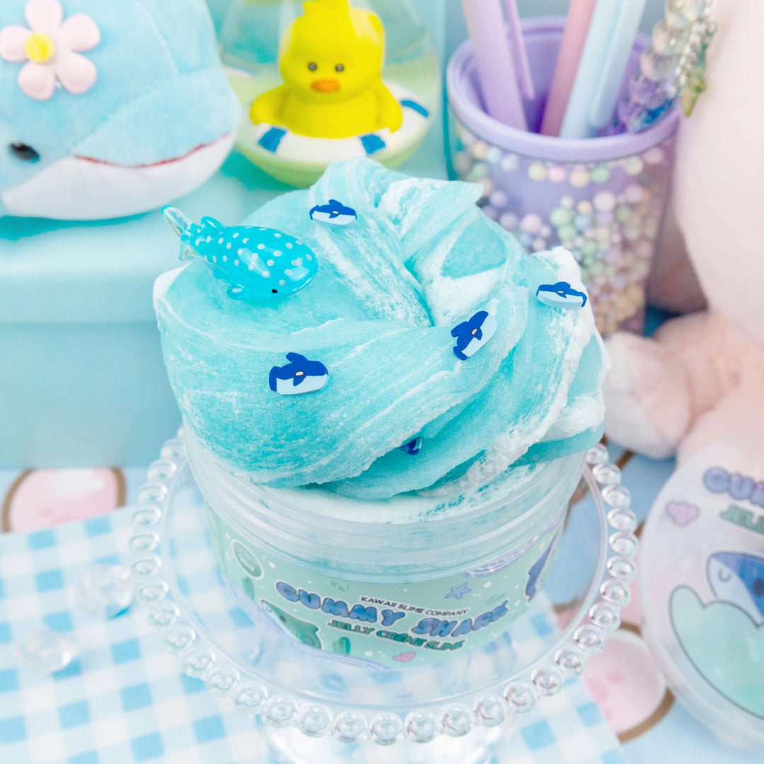 Kawaii Slime Company Gummy Shark Jelly Creme Slime