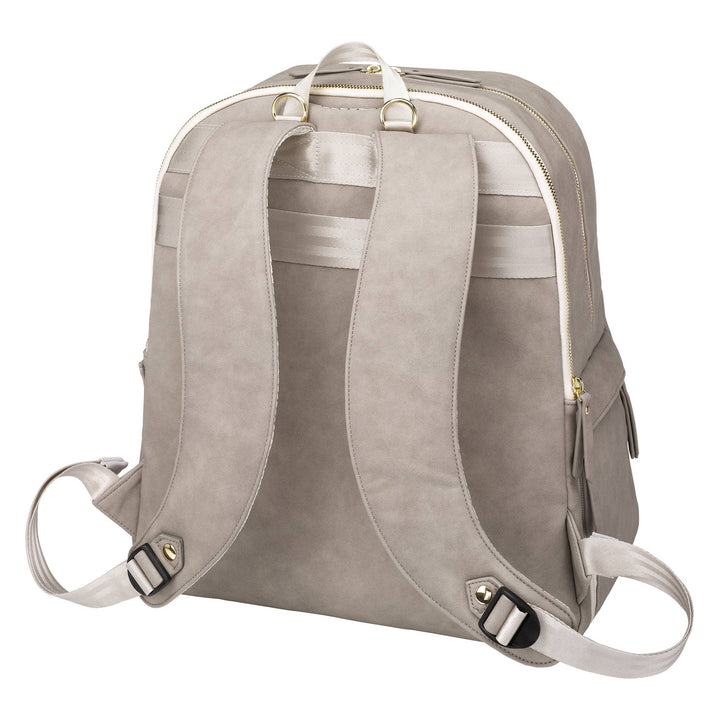 Petunia 2-in-1 Provisions Backpack - Matte Grey Leatherette