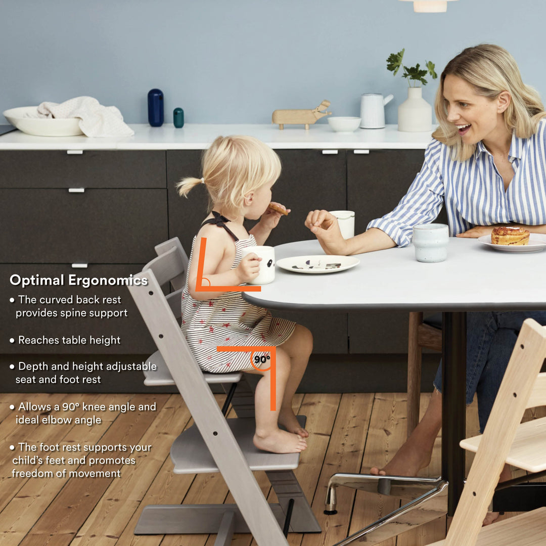 Stokke Tripp Trapp High Chair² Oak with Cushion and Stokke Tray