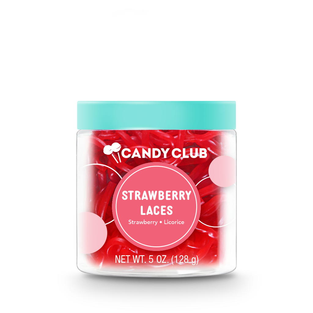 Candy Club Licorice Strawberry Laces