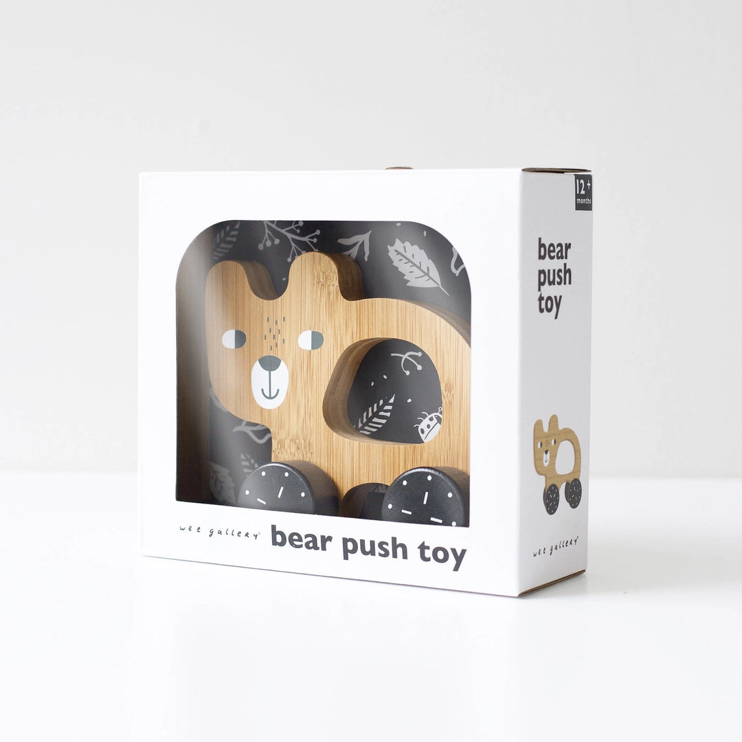 Wee Gallery Bear Push Toy