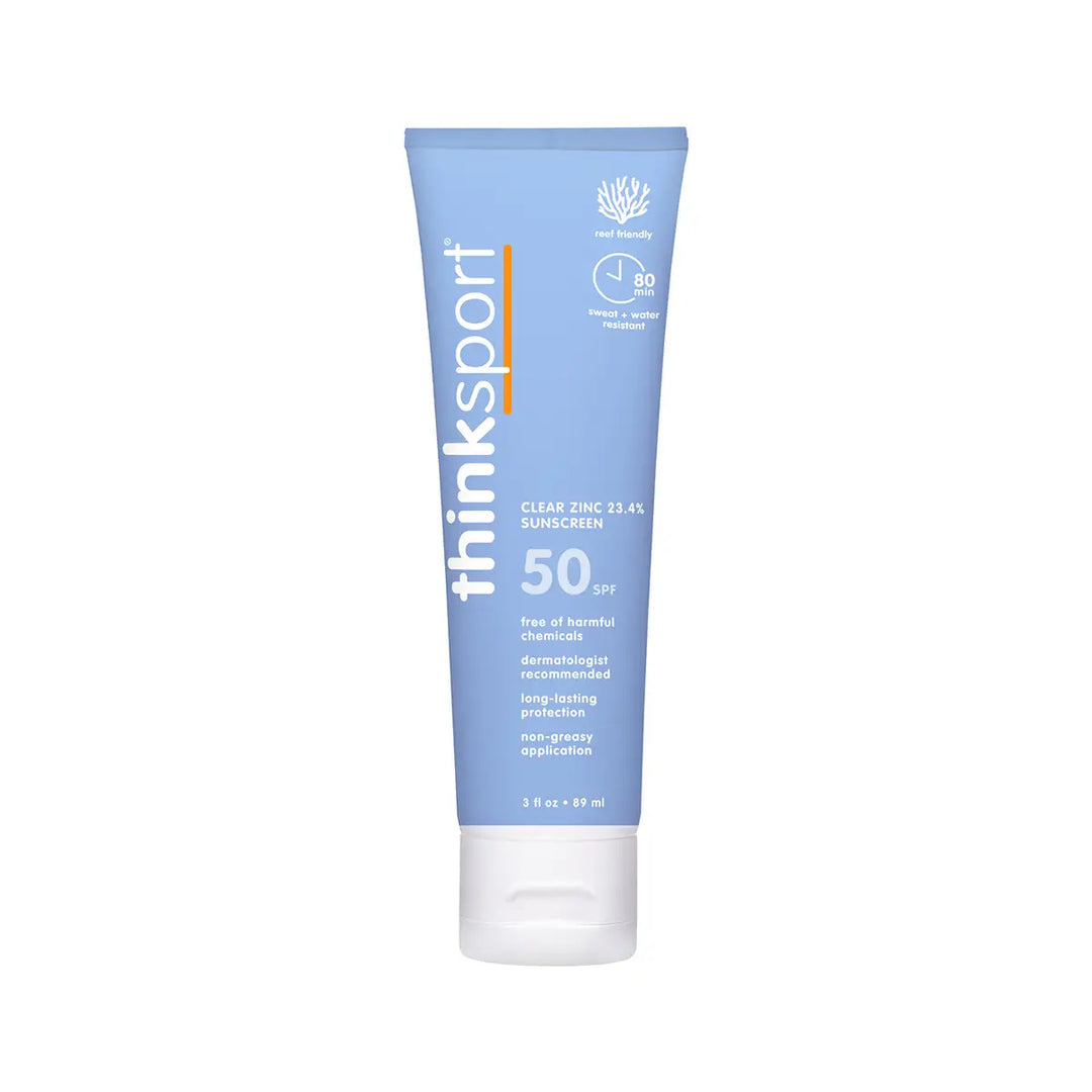 Thinksport Clear Zinc Sunscreen Spf 50 - 3 Fl oz