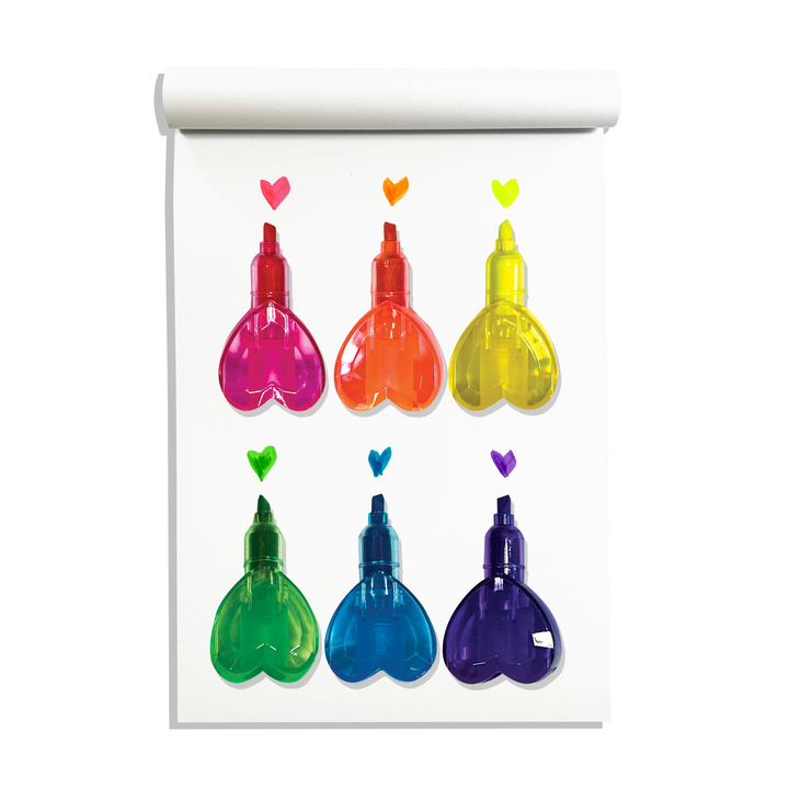 Ooly Heart Stacks Stacking Highlighters - Single