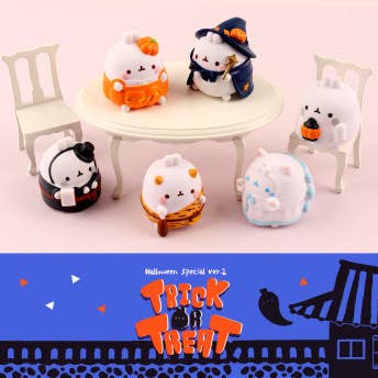Molang Halloween Blind Box Figures - Vol.2