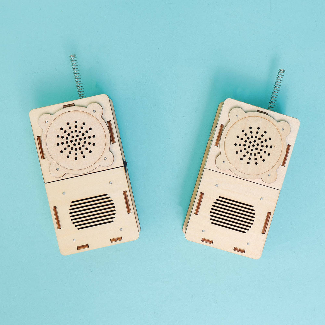 Kitsville Build and Learn Walkie-Talkie STEM Kit