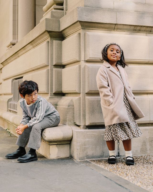 Rylee + Cru Presley Longline Coat - Camel