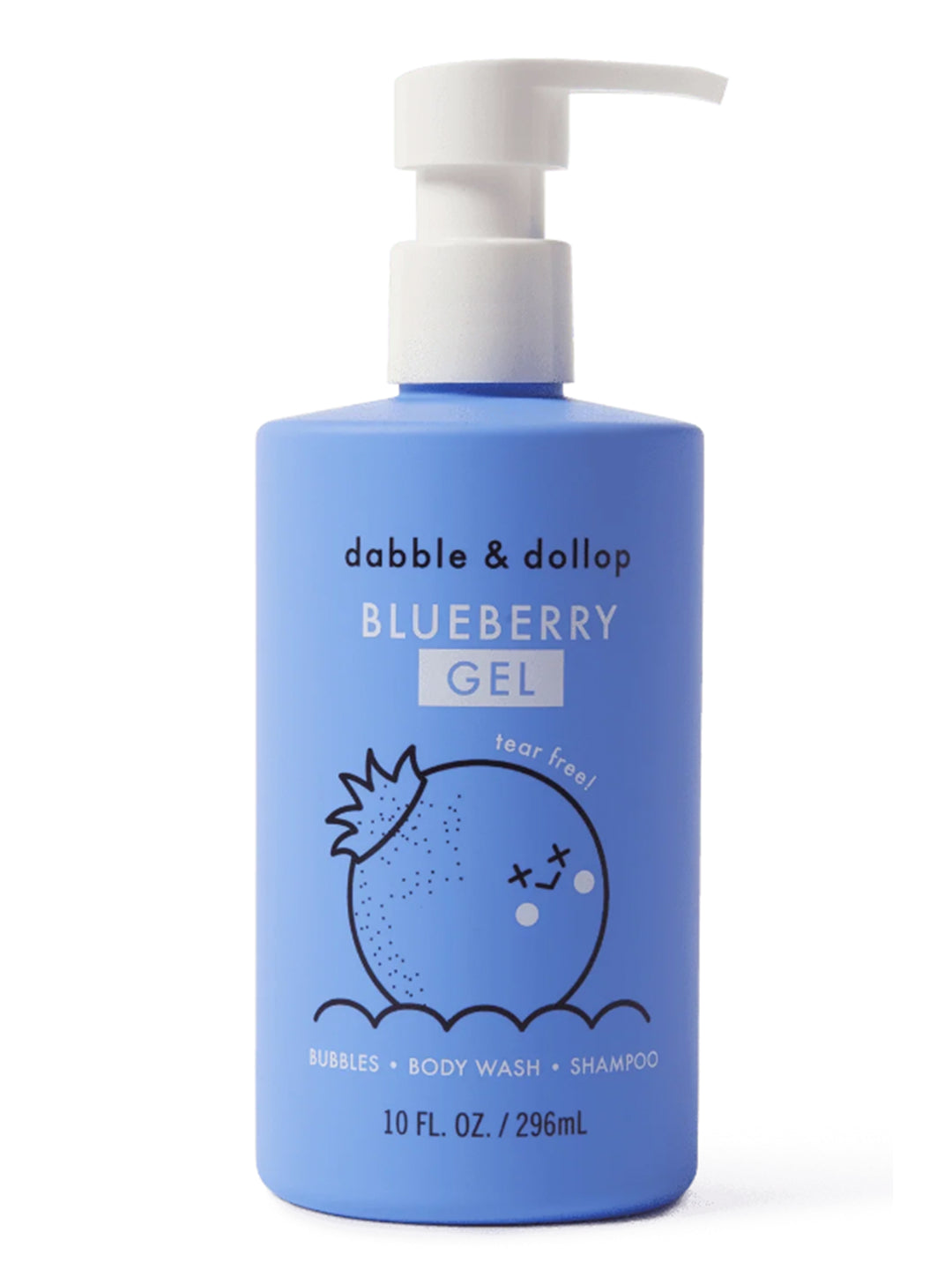 Dabble & Dollop Blueberry Gel - Bubbles, Body Wash, and Shampoo