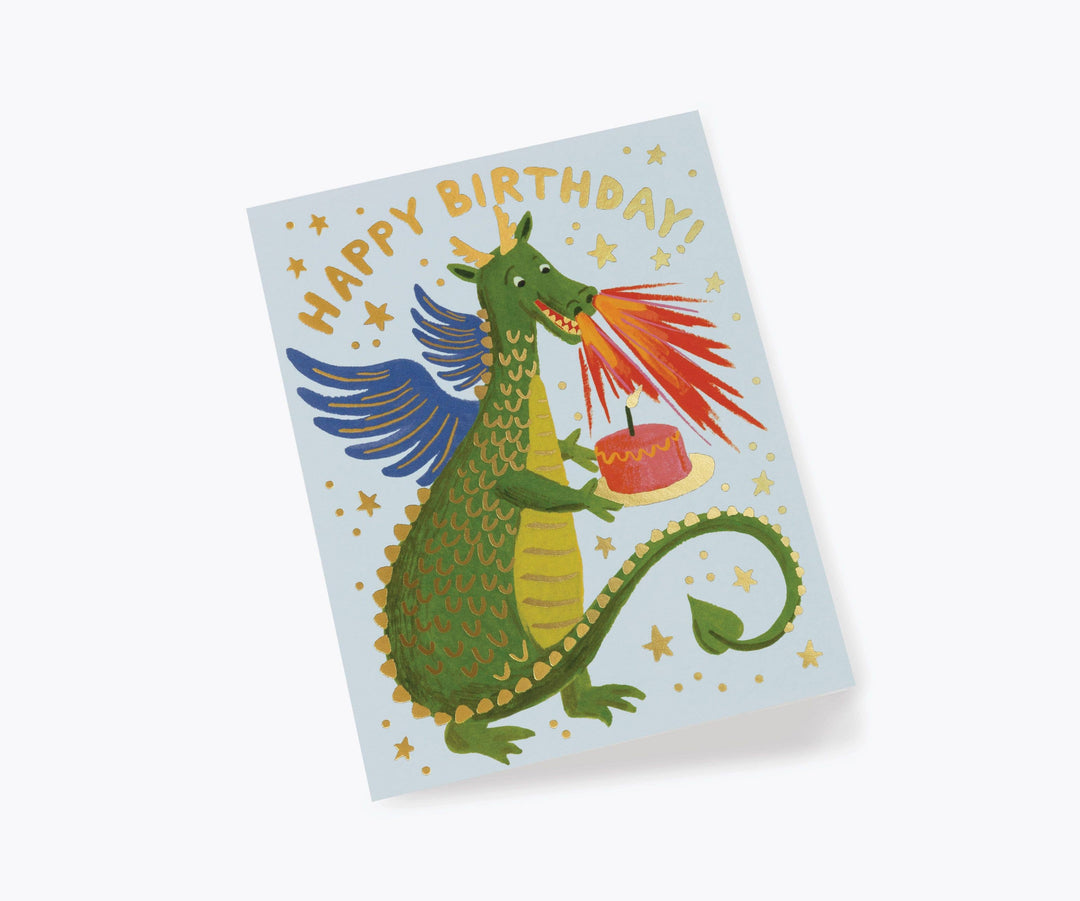 Rifle Paper Co Birthday Dragon Card