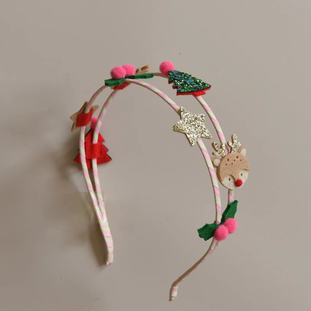 Rockahula Festive Christmas Double Headband