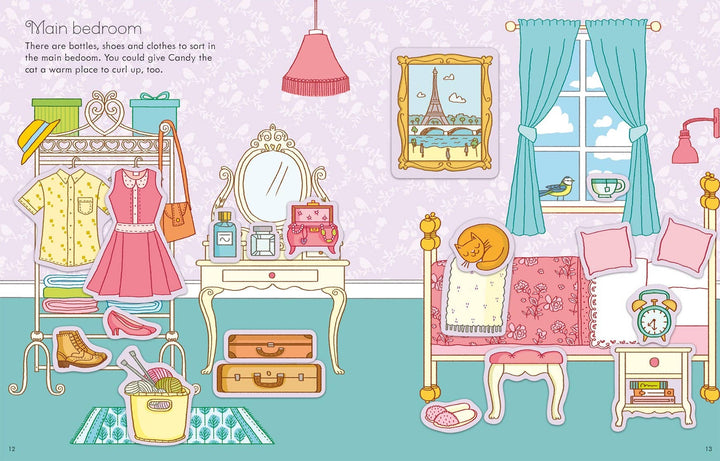 Usborne First Sticker Book Dollhouse